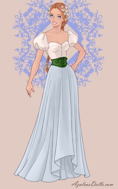 Thumbalina Wedding, Thumbelina Outfits, Bridgeton Costumes, Thumbelina Dress, Wedding Dress Design, Walt Disney Princesses, Elven Dress, Disney Princess Fashion, Doll Divine