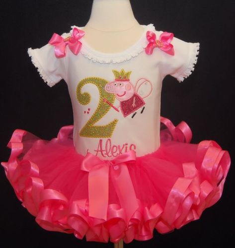 Peppa Pig Birthday Outfit tutu dress 2nd birthday pink tutu personalized birthday shirt ribbon trim tutu bloomers glitter tutu baby headband #2ndBirthday #BirthdayShirt #bloomers #RibbonTrimTutu #PeppaPig #personalized #PinkTutu #GlitterTutu #BirthdayOutfit #TutuDress 2nd Birthday Outfit Girl, Peppa Pig Birthday Outfit, Peppa Pig Outfit, Ribbon Tutu, Ribbon Trim Tutu, First Birthday Tutu, 2nd Birthday Outfit, Personalized Birthday Shirts, Birthday Tutu Outfit