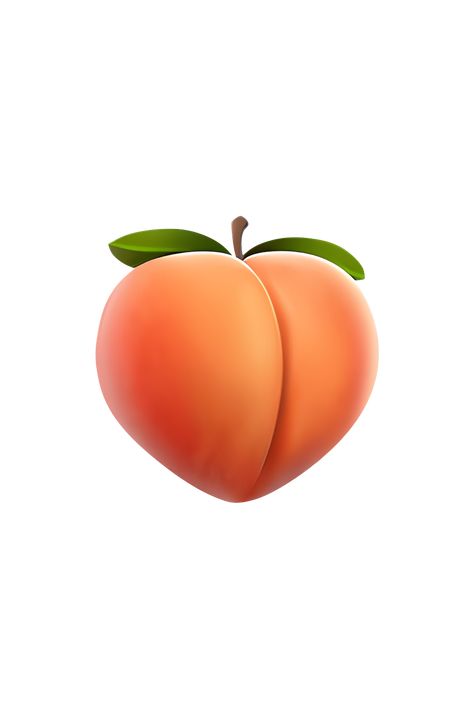 Orange Emoji, Peach Emoji, Iphone Emojis Transparent Background, Peach Emoji Wallpaper, Cute Ios Emoji Stickers, Ios Emoji Png Transparent, Yummy Emoji, Phone Emoji, Ios18.1 Emoji