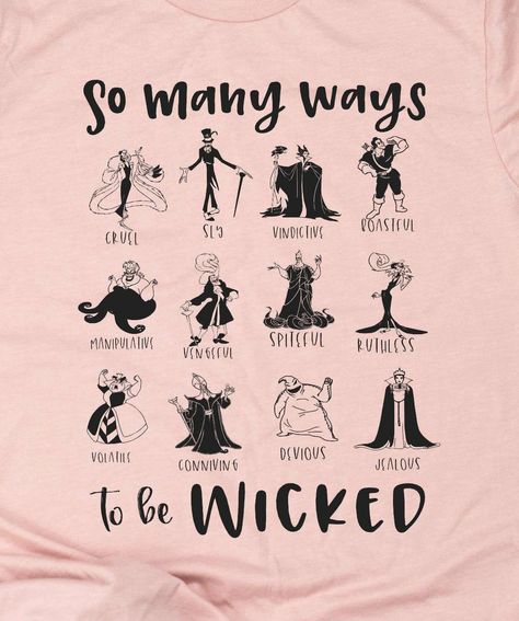 Disneyland Autumn, Ursula Shirt, Maleficent Shirt, Evil Queen Shirt, Disney World Family Vacation, Pumpkin Mickey, Villains Party, Disney Villain Shirt, Disney Halloween Shirts