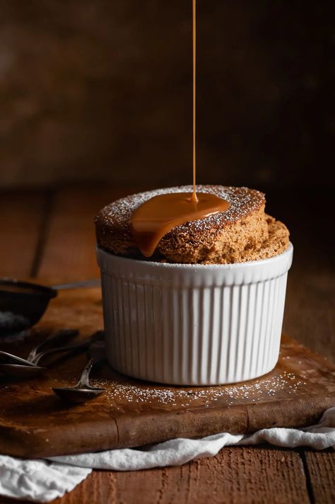 Gingerbread Dessert, Butterscotch Sauce, Souffle Recipes, Egg Replacement, Gingerbread Recipe, Gingerbread Cake, Fall Baking, Caramel Sauce, Eat Dessert