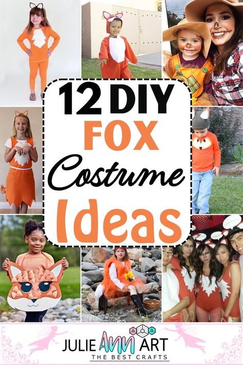 Let’s spark your inner craftiness and get ready to wow everyone with stunning and ingenious DIY Fox Costume ideas! With endless possibilities to mix and match various materials, fabrics, and accessories, you can create a realistic and eye-catching fox outfit in no time. Diy Fox Costume, Kids Fox Costume, Dorothy Costume Diy, Fox Costume Diy, Fox Halloween Costume, Diy Girls Costumes, Fox Outfit, Fox Halloween, Costume Ideas For Halloween