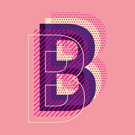 // l o g o s Letter B Typography, B Typography, Typographie Logo, The Letter B, 타이포그래피 포스터 디자인, Typography Poster Design, Creative Typography, Free Illustration, Typographic Design