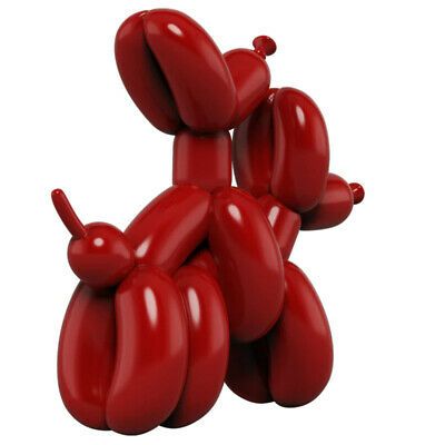 Funny Statues, Balloon Dog Sculpture, Statue Art, Funny Decor, Jeff Koons, Dog Sculpture, Dog Valentines, Dog Statue, Balloon Dog