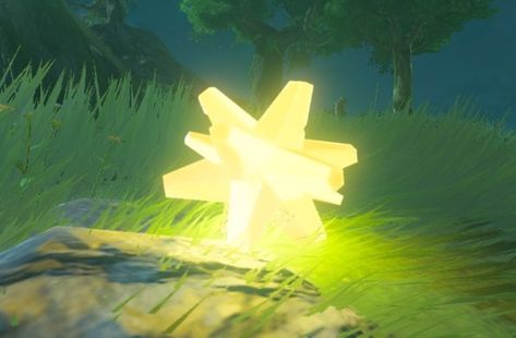 Star Fragment - Breath of the Wild Botw Screenshots, Celestial Oc, Star Fragment, Explosion Drawing, Loz Botw, Wild Star, Halo Series, Game Screenshots, Zelda Funny