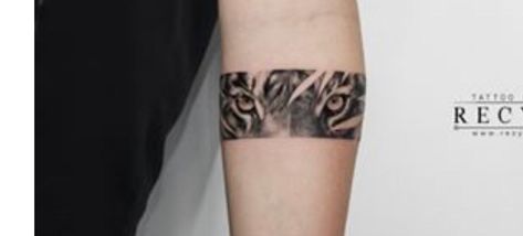 Armlet Tattoo, Vincent Tattoo, Recycle Tattoo, Ankle Band Tattoo, Leg Band Tattoos, Wrist Band Tattoo, Armband Tattoos For Men, Band Tattoos For Men, Tiger Tattoo Sleeve