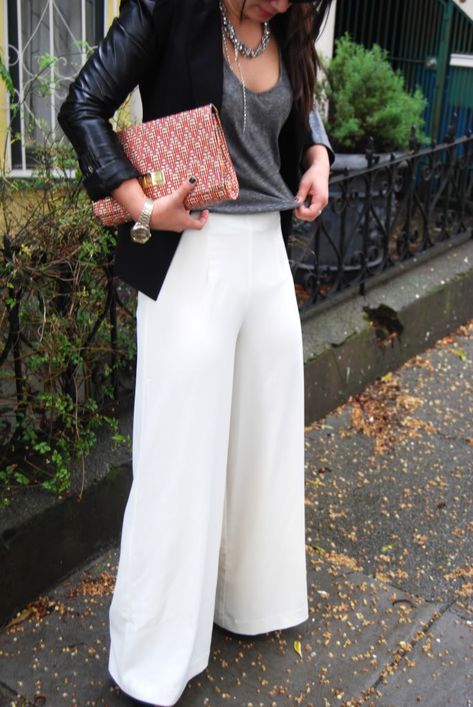 Maxipants Winter White Pants Outfit, White Pants Outfit Ideas, Winter White Pants, White Pants Winter, Chloe's Closet, Pants Outfit Ideas, White Pants Outfit, Tennis Shoes Outfit, Business Outfit