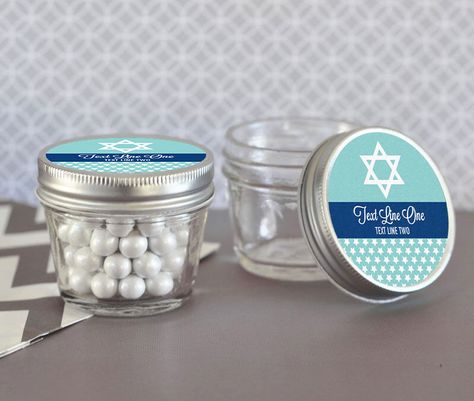 Vintage Mini Mason Jars, Glass Jar Favor for Religious Events, Glass Favor, Star of David Mitzvah (Set of 24) (R0102392) by MomentosEvents on Etsy https://www.etsy.com/listing/237361328/vintage-mini-mason-jars-glass-jar-favor Edible Party Favors, Mason Jar Glasses, Bridal Shower Party Favors, Mini Mason Jars, Drinking Jars, Vintage Mason Jars, Wedding Favors Cheap, Chalkboard Wedding, Healthy Food List