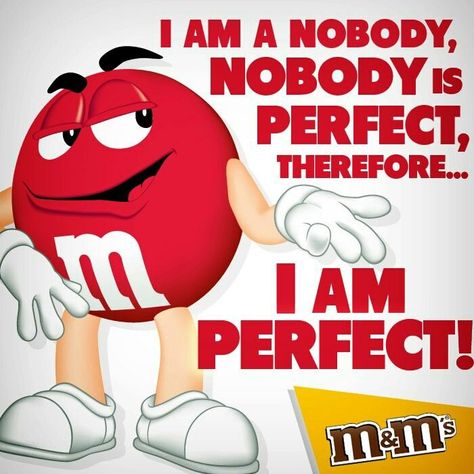 nobody's perfect M&m Quotes Candy, M M Candy, 90th Birthday Gifts, Activities For Girls, Perfect For Me, Activity Days, 90th Birthday, Art Clipart, Funny Cartoon