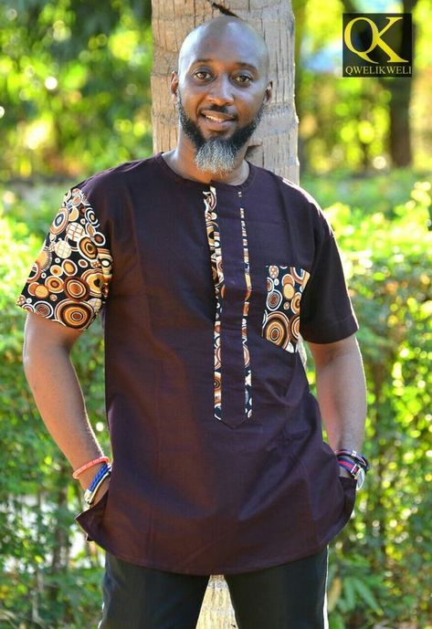 Men African Fashion, Couples African Outfits, African Shirt, African Print Shirt, Nigerian Men Fashion, African Wear Styles For Men, Traditional African Clothing, Latest African Men Fashion, African Attire For Men