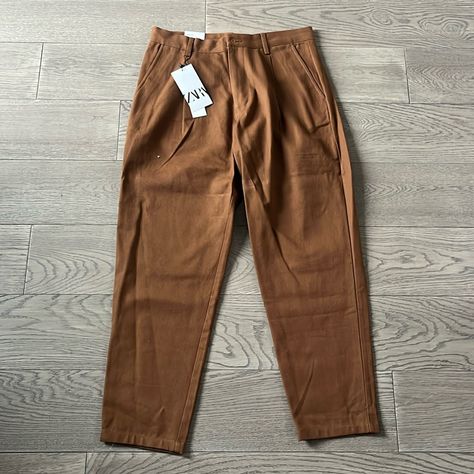 Zara Mens Carrot Fit Size 31 Zara Mens, Zara Pants, Chinos Pants, Mens Pants, Carrots, Zara, Man Shop, Pants, Color