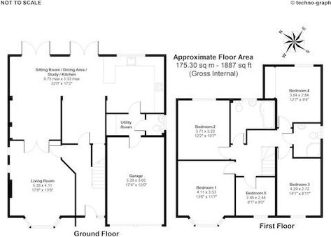 5 bed detached house for sale in Marlow Road, Bourne End SL8 - Zoopla Side Extension Semi Detached Floor Plan, Semi Detached Floor Plan, Side Extension Semi Detached, 1930s Renovation, Semi Detached House Extension, Garage Extension, Extension Plans, House Extension Plans, Side Extension