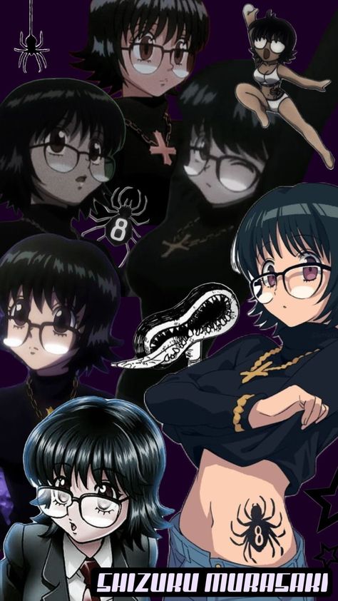 #shizukumurasaki #shizuku #hxh #hunterxhunter #anime Shizuku Wallpaper Hxh, Shizuku Wallpaper, Shizuku Hxh, Hunter X Hunter Shizuku, Future Wallpaper, Edgy Wallpaper, Cute Profile Pictures, Hunter X Hunter, Connect With People