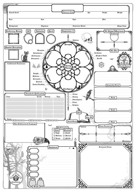 5e Dnd Character Sheet, Dnd Characters Sheets 5e, Dnd Character Sheets Aesthetic, Custom Character Sheets 5e, Dnd Sheets 5e, Cute Dnd Character Sheet Free, D&d 5e Character Sheet, Character Sheet Template Dnd, Dnd Characters Sheets