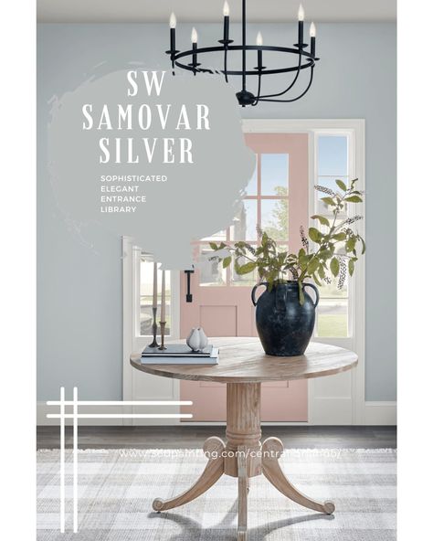 Our most Elegante proud! Samovar Silver give your interiors an open visual refresh. Use it best on entrances and library! Samovar Silver, Entrance, Silver, On Instagram, Quick Saves