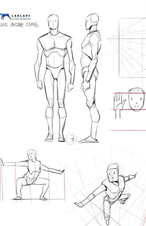 Manga Anatomy Tutorial, Human Anatomy Simplified, Downwards Perspective Pose, Male Antonamy, Himbo Pose Reference, 360 Character Reference, Body In Perspective, Body Angles Reference, Tbchoi Anatomy