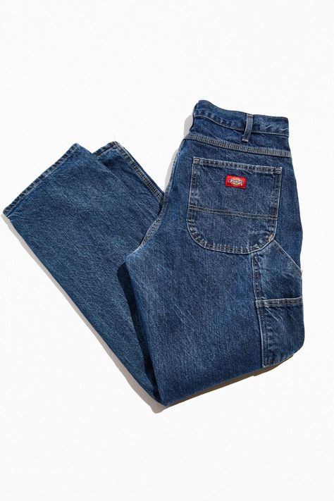 Dickies Relaxed Fit Carpenter Jean | Urban Outfitters Australia Dickies Relaxed Fit Carpenter Pants, Dickies Carpenter Pants Outfit, Dickies Jeans, Hot Summer Outfits, Garage Clothing, Pants Outfit Men, Men Street Fashion, Men Stylish Dress, Utility Pockets