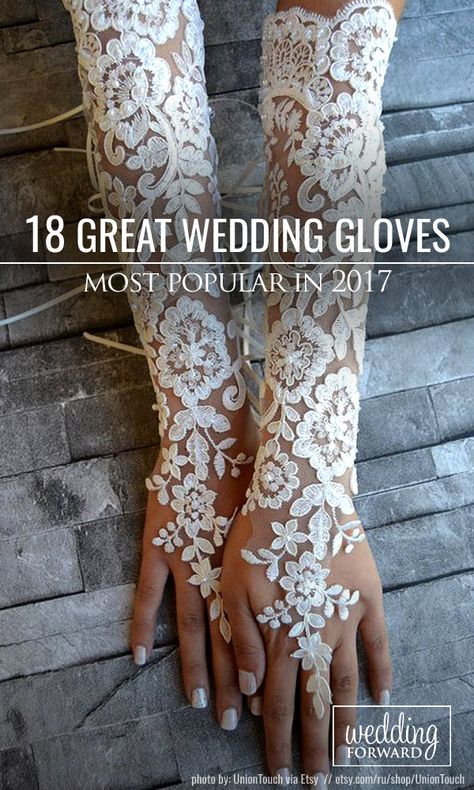 Popular Trend: Incredible Wedding Gloves ❤ Wedding gloves - very popular bridal accessory. It makes your look more aristocratical, magic, and gorgeous. Choose your own - be an irresistible bride. See more http://www.weddingforward.com/wedding-gloves/ ‎# wedding #dresses Bride Gloves, Victorian Wedding Dress, Wedding Dress Suit, Snow Wedding, Wedding Gloves, Bridal Gloves, Amazing Wedding Dress, Lace Gloves, Wedding Forward