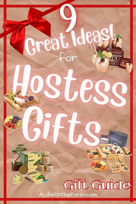 Don't forget the Hostess gifts! Check out these awesome ideas for the host or hostess of your holiday parties! #christmasgiftideas #hostessgifts #hostessgift #giftideas #christmas #christmasideas #christmasparty #holidayparty #twooaksfarmstead #alifeonthefarm Christmas Party Hostess Gift Ideas, Christmas Party Hostess Gifts, Party Hostess Gifts, Hostess Gift Ideas, Gift Ideas Christmas, Party Hostess, Great Ideas, Ideas Christmas, Family Farm