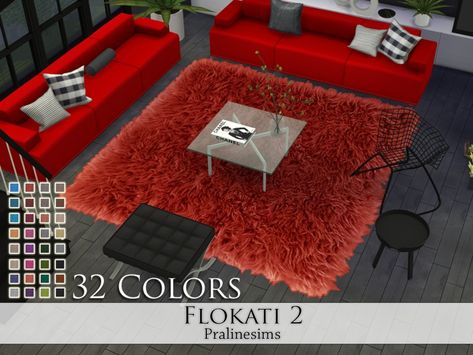 Sims 4 CC's Downloads Annett85 Annett's Sims 4 Welt Best Rugs, Bright Rugs, Fur Carpet, Fur Rug, Fluffy Rug, Sims 4 Cc, Sims Cc, The Sims, Shag Rug