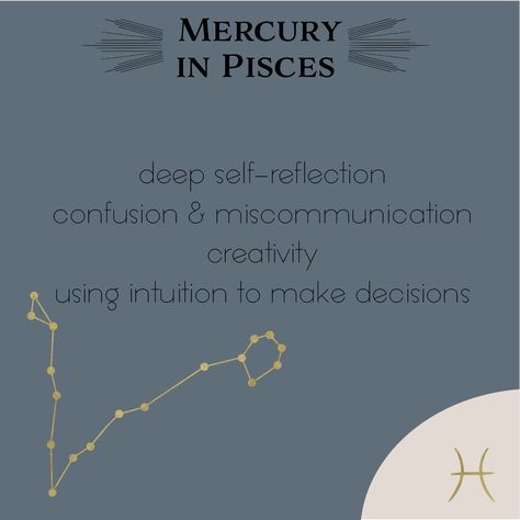 Mercury In Pisces Aesthetic, Pisces Mercury Aesthetic, Mercury Pisces, Pisces Mercury, Mercury In Pisces, Pisces Aesthetic, Infp Woman, Leo Rising, Scorpio Moon