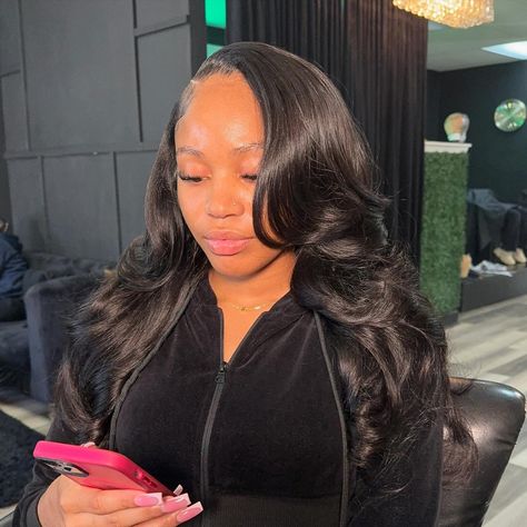 Never say no to Layers 🥵 Traditional sew-in by yours truly. December books are open and filling fast, I look forward to seeing you!💕 ___________________________________________________ Link to book: www.hairbylatrissa.as.me Also in Bio🎀 • • • • #LatrissaOnTheSlayy #hair #hairstyles #sewin #wig #frontalsewin #frontalwig #closuresewin #closuresewin #closurewig #frontallikeclosure #closure #frontal #traditionalsewin #customcolor #highlights #lowlights #bundles #hdlace #birminghamal #homewoodal ... December Books, Never Say No, Highlights Lowlights, Frontals Sew In, Never Say Never, Looking Forward To Seeing You, Closure Wig, Sew In, Hd Lace