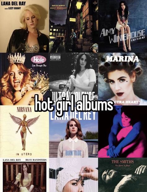 whisper, real, albums, album, ldr, lana del rey, lizzy grant, may jailer, hole, nirvana, the smiths, david bowie, mitski, amy winehouse, marina, tv girl, music, music aesthetic, whisper aesthetic, girl blog, girl blogger, girl blogging, ultraviolence, aka lana del ray, born to die, blue banisters, lana del rey aesthetic Lana Del Rey Usa Aesthetic, Lana Del Ray Girl Aesthetic, Amy Winehouse Lana Del Rey, F My Way Up To The Top Lana Del Rey, Mitski Lana Del Rey, Girls Written By Lana Del Rey, Artists Like Lana Del Rey, Go Go Dancer Lana Del Rey, Mitski And Lana Del Rey