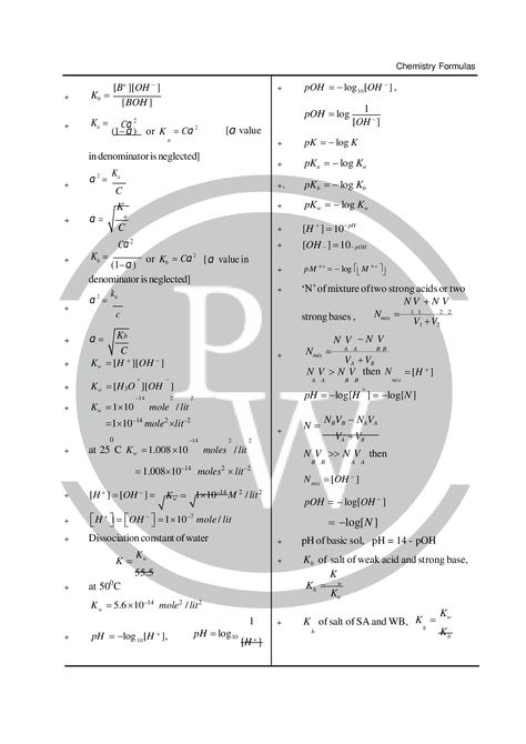 Equilibrium formula for Class 11 Chemistry | PW Equilibrium Formula Sheet, Ionic Equilibrium Chemistry Notes, Chemical Equilibrium Formula Sheet, Ionic Equilibrium Formula Sheet, Equilibrium Formula, Ionic Equilibrium Notes, Redox Reactions Chemistry Notes Class 11, Equilibrium Notes Class 11, Equilibrium Notes