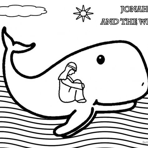 Jonah And The Whale Coloring Pages Whale Open his Mouth - Free Printable Coloring Pages Jonah And The Whale Coloring Page, Easy Jonah And The Whale Craft, Jonah And The Whale Lesson Preschool, Jonah And Whale Coloring Pages, Jonah And The Whale Craft, Jonah And The Whale Illustration, Whale Printable, Whale Coloring, Whale Coloring Pages