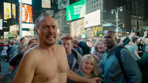 Here's how that crazy scene of Michael Keaton running in Time Square in his underwear was set up. I gotta see 'Birdman.' Best Drama Movies, Alejandro González Iñárritu, Good Comedy Movies, Zach Galifianakis, Edward Norton, Grand Budapest, Grand Budapest Hotel, Michael Keaton, Best Dramas