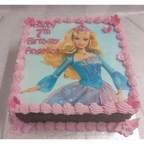 Barbie cake with edible picture Cake With Edible Picture, Cake With Barbie, Chocolate Cake Recipe Moist, Barbie Cake, Cake Pictures, Girl Cake, Chocolate Cake Recipe, Sleeping Beauty, Aurora Sleeping Beauty