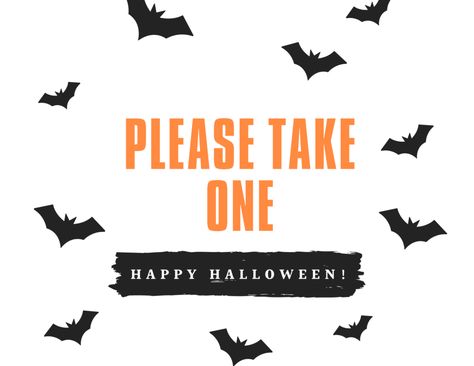 Free Printable Halloween Trick or Treat Sign - pop sparkle fizz Halloween Candy Signs Printable, Halloween Trick Or Treat Sign Printable Free, Trick Or Treat Sign Printable, Trick Or Treat Take One Sign, No Trick Or Treating Sign, Trick Or Treat Candy Sign, Printable Signs Free, Trick Or Treat Sign, Door House