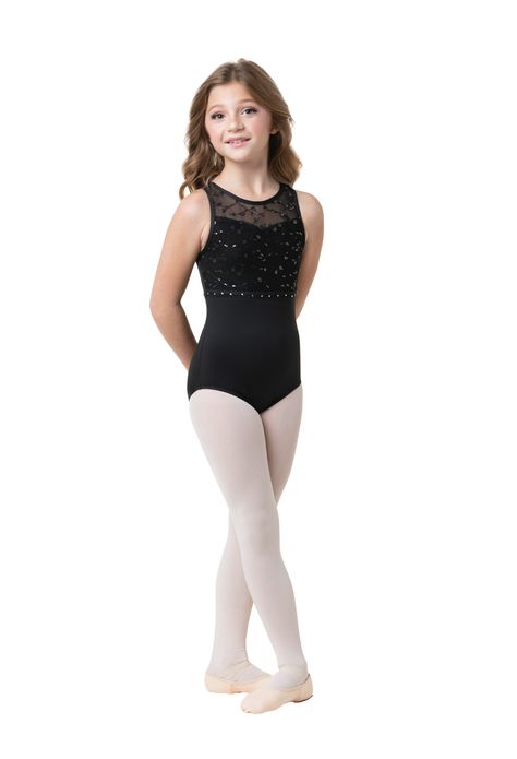 Bella Tank Leotard W/ Sequin | Danznmotion | Children's Leotard