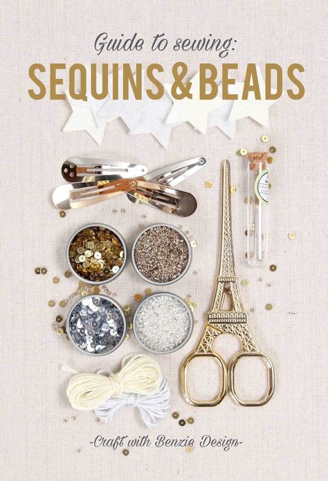 sewing sequins beads to felt What To Do With Sequins Ideas, Adding Beads To Embroidery, How To Sew On Beads, How To Sew Sequins By Hand, How To Sew Beads On Fabric, Sequins Embroidery Tutorial, How To Embroider Beads, How To Bead Embroidery, How To Sew Sequins