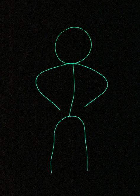 Outshine your friends this Halloween with a costume that's easy to make and so much fun to wear. Stick Person Costume, Glow In The Dark Costume, Stick Costume, Stick Figure Costume, Diy Pet Costumes, Glow Costume, Diy Glow In The Dark, Halloween Diy Kids, Handmade Halloween Costumes