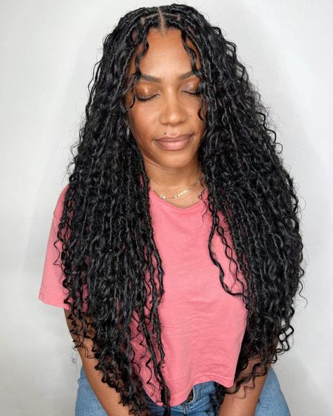 50 Micro Braids Hairstyles On Natural Hair · Thrill Inside Braids Hairstyles On Natural Hair, Hairstyles On Natural Hair, Messy Side Braid, Micro Braids Hairstyles, Rope Braids, Intricate Braids, Micro Braids, Braids With Beads, Braids With Curls