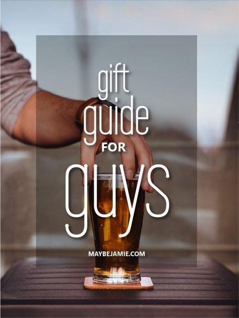 Need a hand shopping for the men in your life? Have a little help with my gift guide for guys. Your boyfriend, husband, dad, son, friend - they'll all love any of these presents. Gifts For Young Men, Guy Friend Gifts, Christmas Presents For Boyfriend, Boyfriend Gift Ideas, Diy Gifts For Men, Cool Tech Gifts, Valentine Gifts For Husband, Presents For Boyfriend, Boyfriend Diy