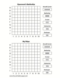 Download this battleship printable game to play with your friends. Free printable battleship game. Battleship game board printable. Battleship Game Board, Diy Battleship Game, Battleship Printable, Friends Free Printable, Free Board Games, Sister Art, Battleship Game, Book Journaling, Make Your Own Game