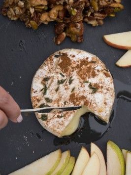 Campfire Brie : Recipes : Cooking Channel Campfire Brie, Mushroom Barley Stew, Glamping Recipes, Campfire Meals, Backyard Food, Haylie Duff, Brie Recipes, Campfire Food, Roasted Nuts