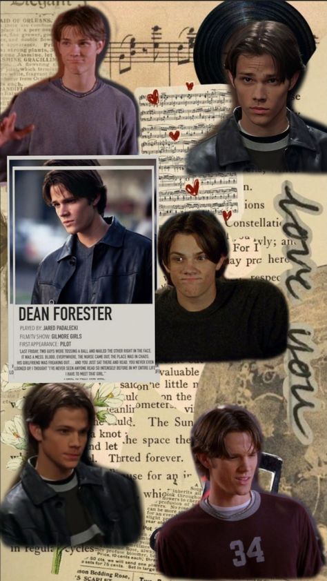 Brown Haired Movie Characters, Dean Forester Wallpaper, Jared Padalecki Gilmore Girls, Dean Gilmore, Gilmore Girls Dean, Gilmore Guys, Dean Forester, Romantic Girl, Boys Wallpaper