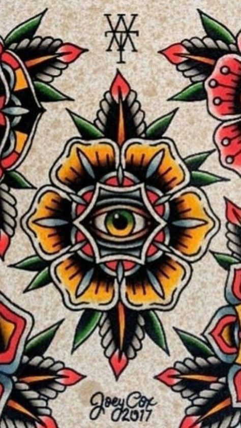 Old School Tattoo Elbow, American Traditional Elbow, Elbow Tattoo Traditional, American Traditional Elbow Tattoo, American Traditional Flowers, Traditional Tattoo Elbow, Traditional Knee Tattoo, Traditional Mandala Tattoo, Vintage Tattoo Sleeve