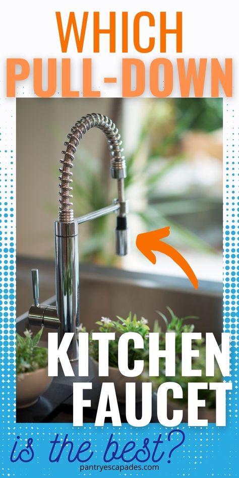 Pull down style kitchen faucets | What's the Best Pull down Kitchen Faucet | Modern Style Faucets for Your Kitchen | The Best Kitchen Faucet Designs for Your Next Renovation | Gooseneck Pull Down Kitchen Faucets | #kitchen #faucet #gooseneck #sprayer #accessory Brass And Chrome Kitchen Faucet, Kitchen Sink Faucets Modern, Best Kitchen Faucets For Farmhouse Sink, Delta Kitchen Faucets Pull Down, Kitchen Faucet Trends 2023, Best Kitchen Faucets Pull Down, Kitchen Pull Down Faucet, Pull Down Faucet Kitchen, Kitchen Faucet Ideas Design Trends