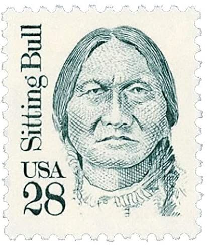 USA 1989 28-Cent Sitting Bull Postage Stamp, Catalog No 2183, MNH. This is an affiliate link which means I could receive a small commission if you purchase the product through this link. Native American Spirituality, Postage Stamp Collecting, Usa Stamps, Postage Stamp Collection, Sitting Bull, American Indian History, طابع بريدي, Stamp Catalogue, Old Stamps