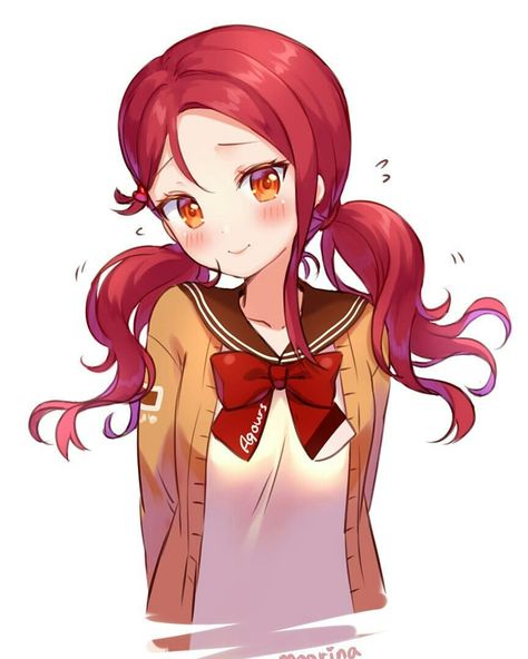 Love Live! Sunshine!! Riko Sakurauchi Riko Sakurauchi, Love Live School Idol Project, Anime Child, Manga Characters, Kawaii Girl, Cute Images, Anime Kawaii, Cute Characters, An Anime