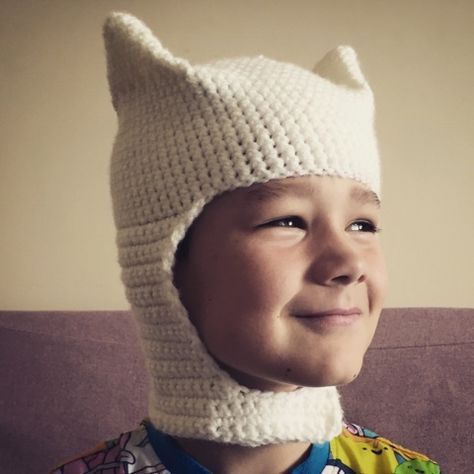 Fin Hat Adventure Time Crochet, Crochet Adventure Time Hat, Crochet Finn Hat, Adventure Time Hat, Adventure Time Crochet, Adventure Time Finn, Small Boy, Finn The Human, Crochet Hats Free Pattern