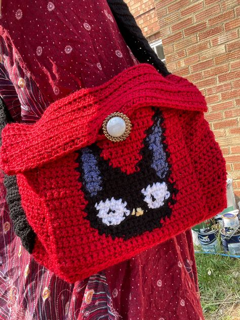 Studio Ghibli Crochet Clothes, Crochet Kiki's Delivery Service, Studio Ghibli Knit, Studio Ghibli Crochet, Ghibli Crochet, Anime Crochet, Holly Hobby, Crochet Pieces, Crochet Idea