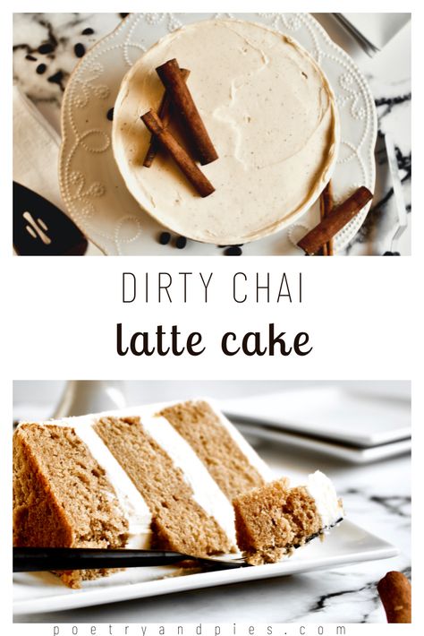 Chai Flavored Cake, Chai Cake Vegan, Brown Butter Chai Cake, Chai Layer Cake, Gluten Free Chai Cake, Spiced Chai Cake, Masala Chai Cake Recipe, Dirty Chai Latte Cake, Chai Flavored Recipes