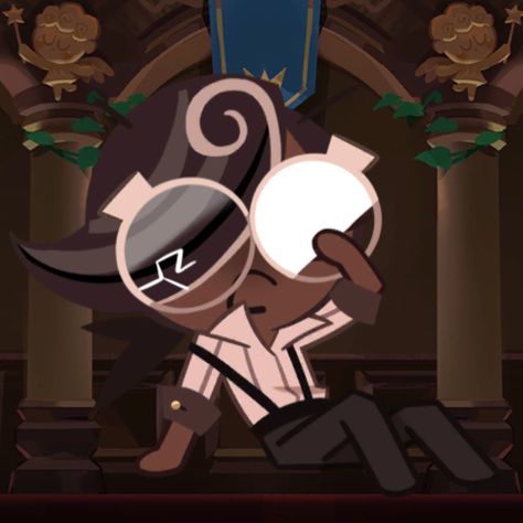 espresso cookie crk cookie run kingdom pfp icon #cookierun Clotted Cream X Espresso Cookie Run, Espresso Cookie Icon, Cookie Run Matching Pfp, Espresso Cookie Pfp, Espresso Cookie X Madeleine Cookie Run, Espresso Cookie Run Kingdom, Espresso Cookie Fanart, Espresso Cookie Crk, Espresso Cookie Run