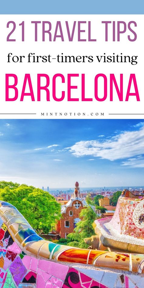 Visiting Barcelona for the First Time (21 Travel Tips) Barcelona Spain Itinerary, Barcelona Itinerary, Barcelona Travel Guide, Lisbon Travel Guide, Things To Do In Barcelona, Barcelona Spain Travel, To Do In Barcelona, Spain Itinerary, Madrid Travel