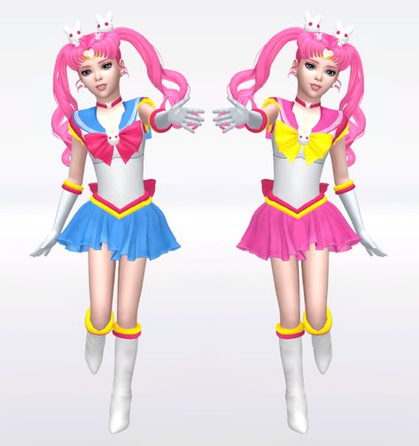 Sailor Parallel Moon | SilverMoon Sims 4 on Patreon Sims 4 Sailor Moon Cc, Sailor Moon Dress, Cc Folder, Sims 4 Children, Sims 4 Cc Folder, Sailor Suit, Los Sims, Dress Gloves, Maxis Match